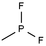 Trimethyldifluorophosphorane Struktur