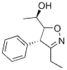 5-Isoxazolemethanol,3-ethyl-4,5-dihydro-alpha-methyl-4-phenyl-,(alphaR,4S)-(9CI) Struktur