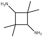 2,2,4,4-Tetramethyl-1,3-cyclobutanediamine Struktur