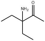 2-Pentanone, 3-amino-3-ethyl- (9CI) Struktur