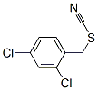 2,4-dichlorobenzyl thiocyanate Struktur