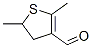 3-Thiophenecarboxaldehyde, 4,5-dihydro-2,5-dimethyl- (9CI) Struktur