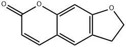 4',5'-dihydropsoralen Struktur