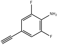 4-ETHYNYL-2,6-DIFLUORO-PHENYLAMINE Struktur