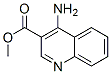 3-Quinolinecarboxylicacid,4-amino-,methylester(9CI) Struktur