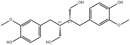 rac Secoisolariciresinol Struktur