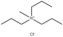 Methyltripropyl ammonium chloride Struktur