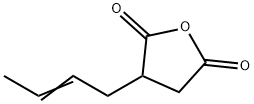 2-BUTEN-1-YLSUCCINIC ANHYDRIDE Struktur