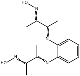 N,N'-[2-(Hydroxyimino)-1-methylpropylidene]-1,2-benzenediamine Struktur