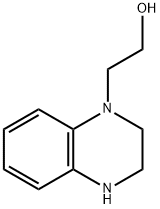 1(2H)-Quinoxalineethanol,3,4-dihydro-(9CI) Struktur