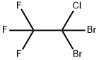 1-CHLORO-1,1-DIBROMO-2,2,2-TRIFLUOROETHANE Struktur