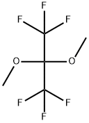 hexafluoroacetone dimethyl ketal Struktur