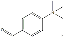 4-Formyl-N,N,N-trimethylbenzenaminium·iodide Struktur