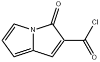 3H-Pyrrolizine-2-carbonyl chloride, 3-oxo- (9CI) Struktur