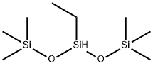 BIS(TRIMETHYLSILOXY)ETHYLSILANE Struktur