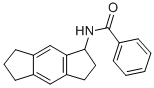 N-(1,2,3,5,6,7-hexahydro-s-indacen-1-yl)benzamide Struktur