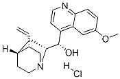 (8α,9R)-6'-Methoxycinchonan-9-ol/hydrochloric acid,(1:x) Struktur