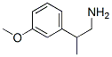 Benzeneethanamine, 3-methoxy-beta-methyl-, (+)- (9CI) Struktur