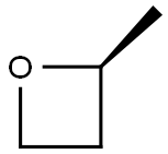 (S)-2-methyloxetane Struktur