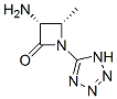 2-Azetidinone,3-amino-4-methyl-1-(1H-tetrazol-5-yl)-,cis-(9CI) Struktur