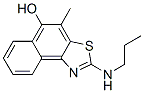 Naphtho[1,2-d]thiazol-5-ol,  4-methyl-2-(propylamino)- Struktur