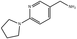 [6-(1-Pyrrolidinyl)-3-pyridinyl]methanamine Struktur