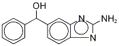 2-AMino-5(6)-[α-hydroxybenzyl]benziMidazole Struktur