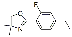 Oxazole, 2-(4-ethyl-2-fluorophenyl)-4,5-dihydro-4,4-dimethyl- (9CI) Struktur