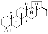 17BETA(H),21ALPHA(H)-25,28,30-TRISNORHOPANE Struktur