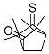 3,3,6,6-Tetramethylbicyclo[2.2.1]heptane-2-one-5-thione Struktur