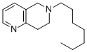 6-Heptyl-5,6,7,8-Tetrahydro-1,6-naphthyridine Struktur