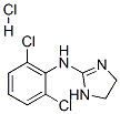 N-(2,6-dichlorophenyl)-4,5-dihydro-1H-imidazol-2-amine hydrochloride Struktur