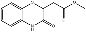 METHYL (2H-1 4-BENZOTHIAZIN-3(4H)-ONE-2& Struktur