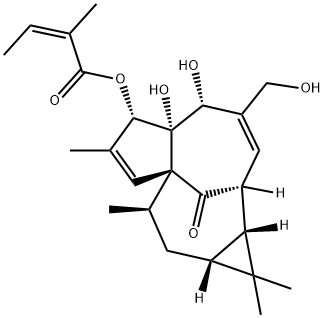 Ingenol-3-angelate Structure