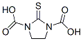 1,3-Imidazolidinedicarboxylic  acid,  2-thioxo- Struktur