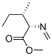 L-Isoleucine, N-methylene-, methyl ester (9CI) Struktur