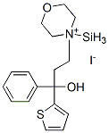 Silatiemonium iodide Struktur