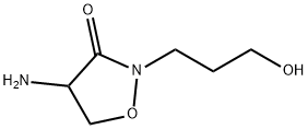 3-Isoxazolidinone, 4-amino-2-(3-hydroxypropyl)- (9CI) Struktur