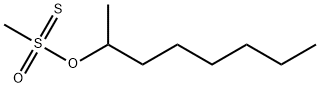 Octyl Methanethiosulfonate Struktur