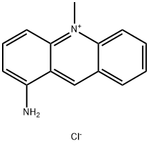 1-AMINO-10-METHYLACRIDINIUMCHLORIDE Struktur