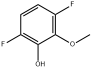 Phenol,  3,6-difluoro-2-methoxy- Struktur