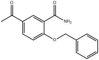 5-acetyl-2-(phenylmethoxy)benzamide