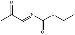 Carbamic acid, (2-oxopropylidene)-, ethyl ester, (E)- (9CI) Struktur