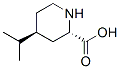 2-Piperidinecarboxylicacid,4-(1-methylethyl)-,(2S,4S)-(9CI) Struktur