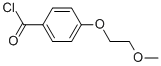 Benzoyl chloride, 4-(2-methoxyethoxy)- (9CI) Struktur