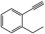 1-ETHYL-2-ETHYNYL-BENZENE Struktur