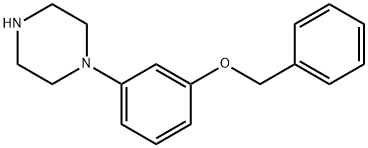 1-(3-BENZYLOXY-PHENYL)-PIPERAZINE Struktur