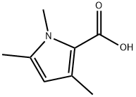 1H-Pyrrole-2-carboxylicacid,1,3,5-trimethyl-(9CI) Struktur