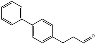 3-BIPHENYL-4-YL-PROPIONALDEHYDE Struktur