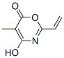 6H-1,3-Oxazin-6-one, 2-ethenyl-4-hydroxy-5-methyl- (9CI) Struktur